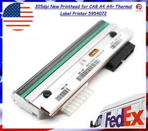 305dpi New Printhead for CAB A4 A4+ Thermal Label Printer 5954072 USA STOCK - Picture 1 of 6