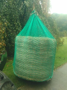Rundballennetz 1,4m x 1,4m x 1,6m Heunetz Futtersparnetz 30mm MW *neu* - Bild 1 von 4