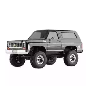 RC 1/24 Truck Chevy K5 Blazer SUV/PickUp 2-Gang 4X4 *RTR* -SCHWARZ- - Bild 1 von 19