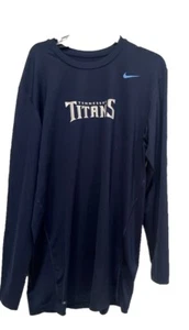 Tennessee Titans NFL Nike Dri-Fit On Field Herren 3XL Tall Blau Langarmshirt - Bild 1 von 3