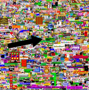 300 Pixels on MillionDollarHomepage.com linked to Ecn911.com - Picture 1 of 4