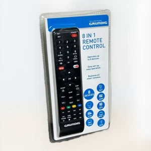 Grundig Universal Fernbedienung / bis zu 8 Geräte / Smart TV Netflix YouTube NEU - Bild 1 von 2