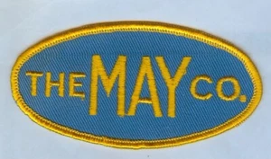 THE MAY COMPANY SEW ON ONLY PATCH 1877~2005 DEPARTMENT STORES ... MINT! - Picture 1 of 1