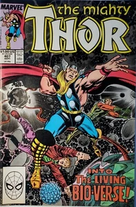 Marvel The Mighty Thor Sept 1987 No. 407 Into The Living Bio-verse Avengers - Bild 1 von 4