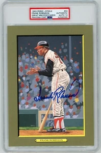 Frank Robinson Signed Perez Steele Great Moments - PSA DNA 10 - Picture 1 of 1