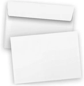 Briefumschläge DIN C6 | 100 Stück | Selbstklebend | Weiß | Ohne Fenster - Bild 1 von 8