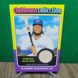 2024 Topps Heritage Clubhouse Collection Relics CCR-VG Vladimir Guerrero Jr. - Picture 1 of 2