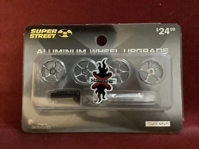 NEW RADIO SHACK XMODS SUPER STREET ALUMINUM WHEEL UPGRADE 10A04 FOR RC CAR G32 - Image 1 of 3
