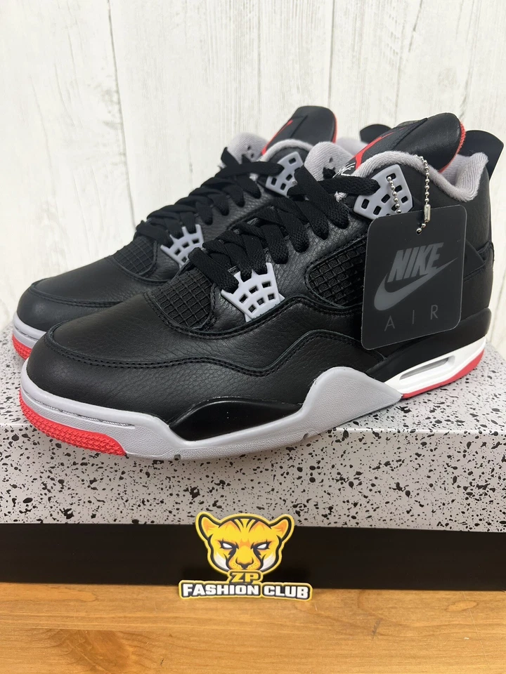 Air Jordan 4 Retro Bred Reimaginado FV5029-006 EN MANOS SE ENVÍA AHORA Foto 1 de 4