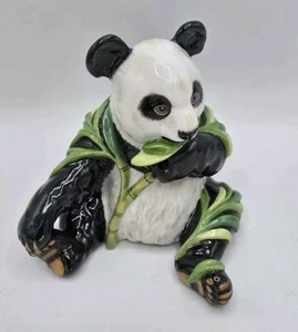 Lynn Chase Oso Panda Selva Bambú Figura Porcelana 4.5" Alemania - Imagen 1 de 14