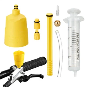 Kit de purga de aceite de freno de bicicleta tapón de aceite de embudo herramientas de ciclismo para herramienta de freno de disco - Imagen 1 de 6