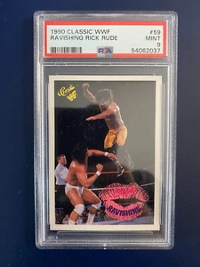 Clásico WWF 1990 Ravishing Rick Rude #59 PSA 9 - Imagen 1 de 1