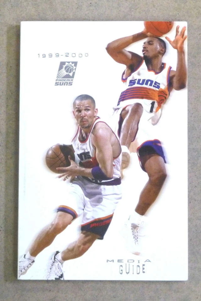 PHOENIX SUNS NBA BASKETBALL MEDIA GUIDE - 1999 2000 - NEAR MINT - Image 1 of 1