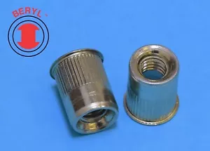 TSSS610, LFK Acero Zinc Remache Tuerca Remachado Inserto Tuerca - M6X1.0 - 25 piezas - Imagen 1 de 1