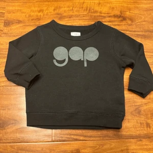 NWOT - GAP Sweatshirt / Pullover - black - Size 12-18 month - Picture 1 of 5