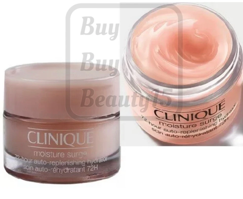 Clinique Moisture Surge 72-Hour Auto-Replenishing Hydrator, 15ml X 2 travel new - Image 1 of 1