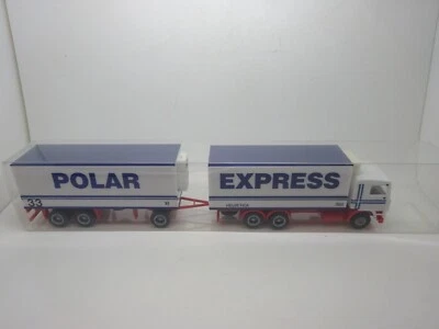 Herpa, AMW Ou Wiking: Volvo Camion Remorque Polar -Express (SSK28) - Photo 1/3