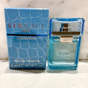 Versace Perfume para él 5 ml, Versace Man Eau Fraiche, EDT Totalmente Nuevo - Imagen 1 de 2