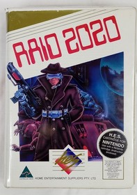 HES Raid 2020 Nintendo NES Game boxed