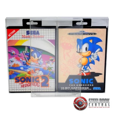 GP2 Game Box Protectors / Case / Display Box For Sega Megadrive / Master System - Image 1 of 4