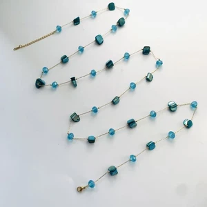 Collar Boho Largo Natural Concha Suéter Cadena Declaración Mujeres Fiesta Joyería Regalo - Imagen 1 de 7