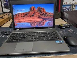 HP PROBOOK 4530s 15.6" LAPTOP i3 6GB RAM 120GB SSD CHARGER OFFICE 2019 MOUSE DVD - Picture 1 of 11