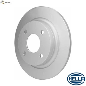 2x BRAKE DISC 8DD 355 126-611 FOR FORD FIESTA/VII/Van B7JC/YYJE/SFJK/SFJE 1.0L - Picture 1 of 12