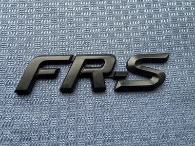 Scion FR-S 2013-2016 emblema de maletero negro SU0030-4073 Foto 1 de 2