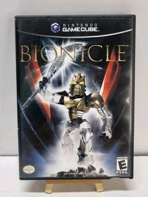 Estojo e disco Bionicle (Nintendo GameCube, 2003), sem teste manual funcionando - Imagem 1 de 4