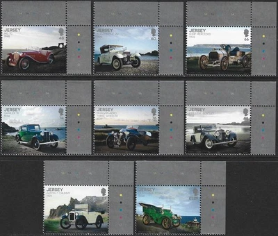 2016 Jersey Sg 2070/2077 50th Anniversary of Jersey Old Motor Club MNH - Image 1 of 2