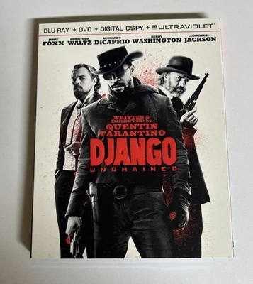 Django Unchained Blu-ray/DVD/Digital/Ultraviolet Like New Mint - Image 1 of 4