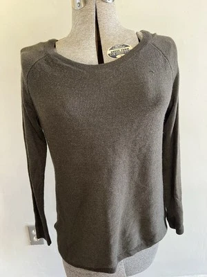 Max Studio 100% Extrafine Merino Wool Sweater Dark Green Size M - Image 1 of 4