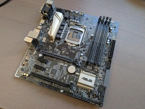 ASUS Z170M-PLUS Intel Z170 Mainboard Micro ATX Sockel 1151 PC Motherboard - Bild 1 von 7