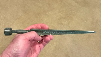 Pico para pararrayos Kretzer St Louis muy antiguo Foto 1 de 4