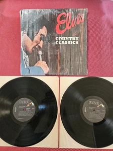 Elvis Presley Country Classics 12" 33 RPM RCA Records 1980 R233299 EX - Imagen 1 de 2