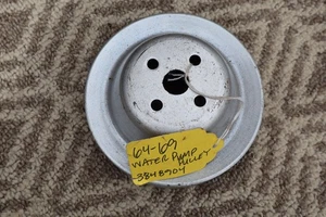 C2 C3 64-69 ORIGINAL Corvette 2 Groove Water Pump Pulley w AC GM# 3848904 CS - Picture 1 of 2