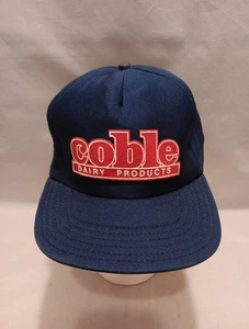 Vintage Coble Dairy Products Snapback Hat - Picture 1 of 14