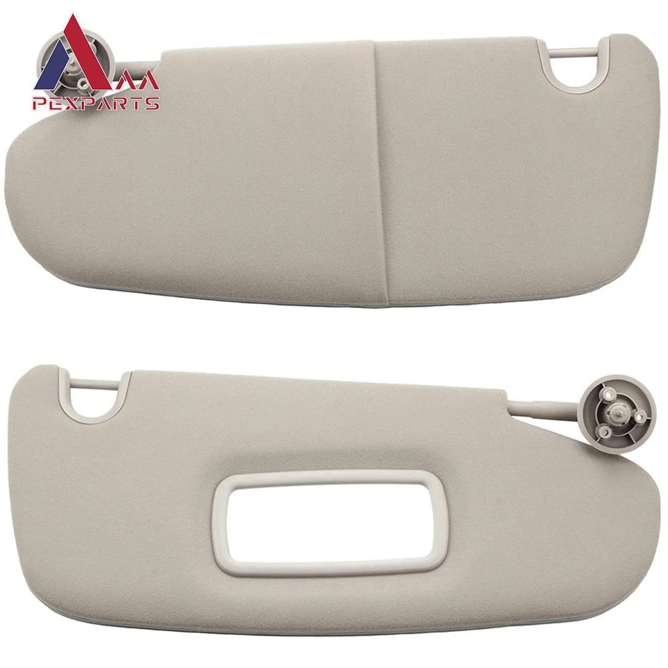 Par de parasoles laterales conductor+pasajero para Dodge Ram 1500 2500 3500 2002-2009 Foto 1 de 4