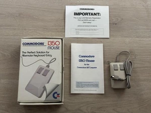 Nueva Caja Abierta De Colección Commodore 1350 Ratón Tanque Ratón Caja Original - Imagen 1 de 7