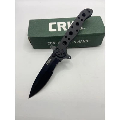 Cuchillo Plegable CRKT M21 10KSF Diseño Carson Hoja Dentada Negra EDC Foto 1 de 4