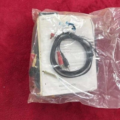 Sony MDX-C150RDS Mini Disc Autoradio Nur Das Cd Wechsler Kabel Mit Handbuch - Bild 1 von 4