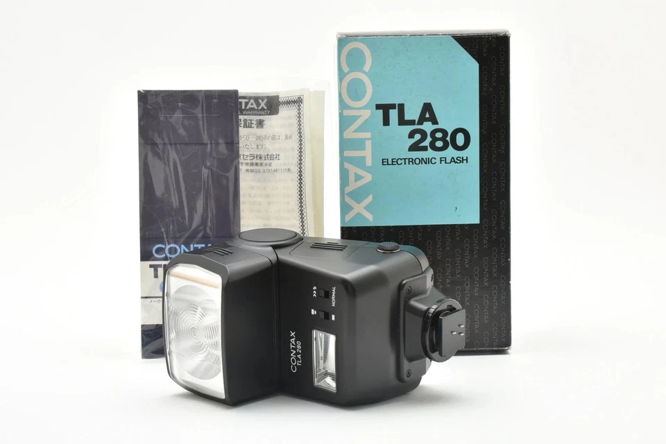[Almost Unused] Contax TLA 280 Flash for Contax for G1 G2 645 RX ARIA RTS - Image 1 of 4