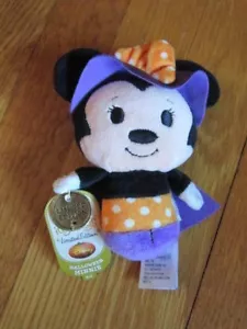 Minnie Mouse Halloween Costume HALLMARK Itty Bitty Plush Disney Limited Edition - Picture 1 of 5