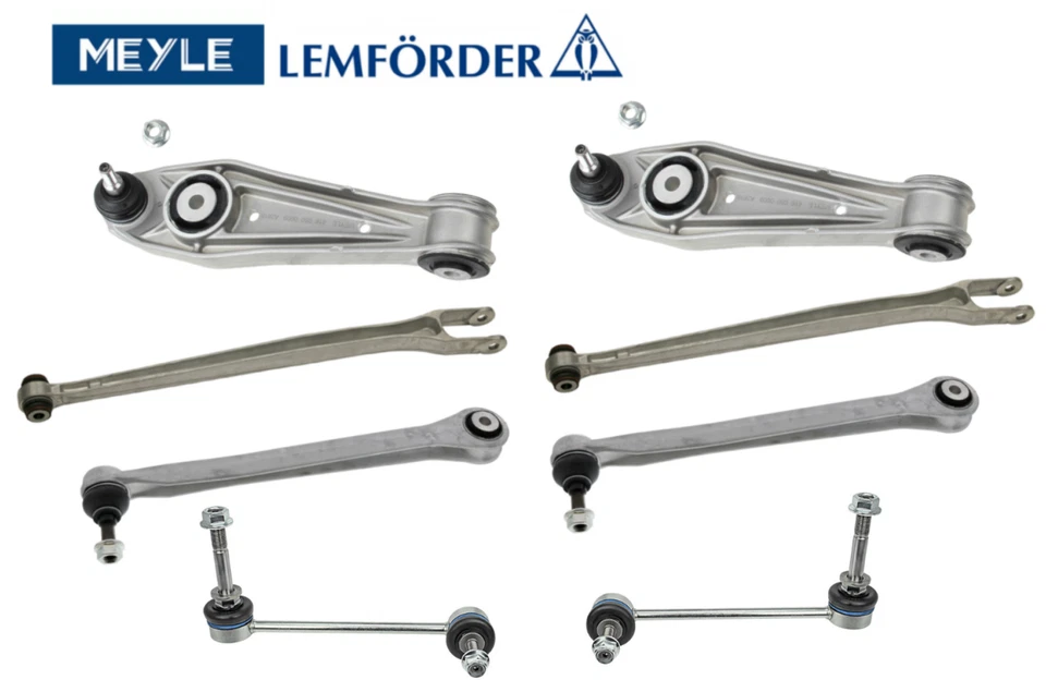 Rear Lower Control Arm Sway Bar Link Kit Lt / Rt 8pcs OE Spec for Porsche Cayman Foto 1 de 1