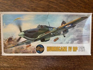 1/72 Airfix HAWKER HURRICANE IV RP British Fighter Vintage 1972 Issue Kit OOP - Bild 1 von 1