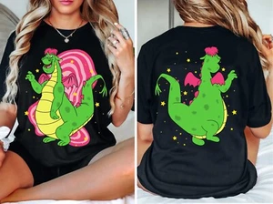 T-Shirt 2-seitig Retro Pete's Dragon, Elliott The Dragon Unisex Erwachsene Kinder 800966 - Bild 1 von 10