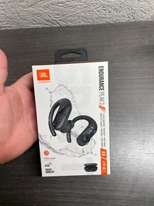 JBL Endurance Peak III In Ear Wireless Headphones - Black - Picture 1 of 2
