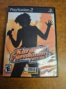 Karaoke Revolution Volume 3 (Sony PlayStation 2, 2004)(TESTED) - Picture 1 of 4