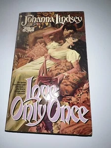 Love Only Once BY Johanna Lindsey PaperBack 1985 First Avon Printing - Picture 1 of 2