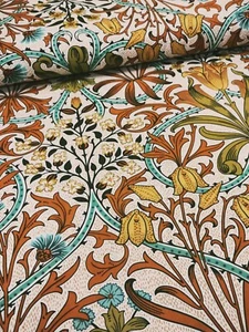 Auténtica tela de algodón de malezas de bosque William Morris para acolchado por 50 cm - Imagen 1 de 10
